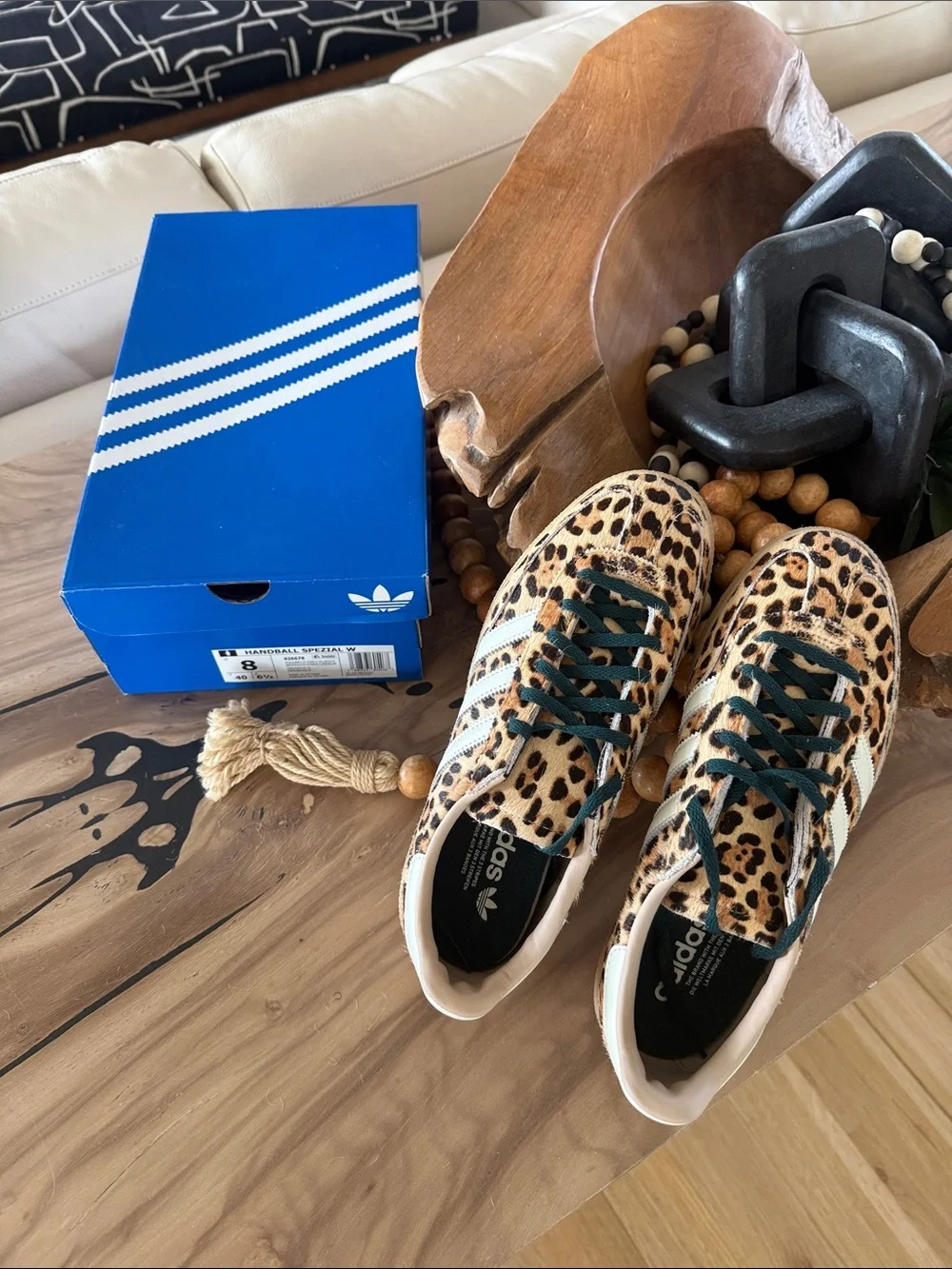 Adidas Leopard Handball Spezial Shoes